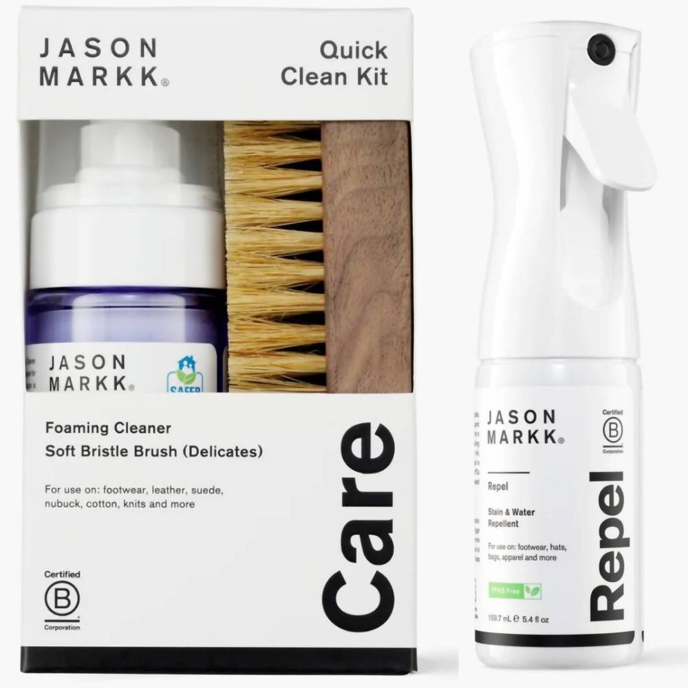 NEW JASON MARKK quick clean kit and repel protection bundle in multi